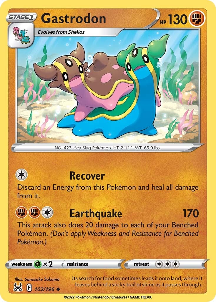 Gastrodon (102/196) [Sword & Shield: Lost Origin] | Jomio and Rueliete's Cards and Comics