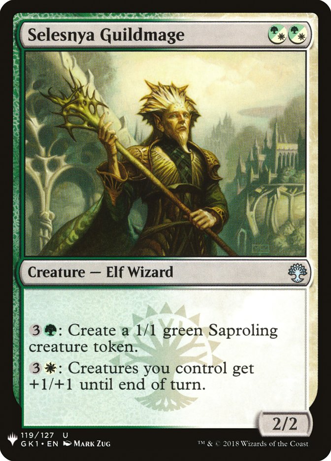 Selesnya Guildmage [Mystery Booster] | Jomio and Rueliete's Cards and Comics