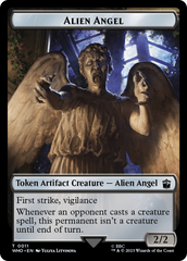 Alien Angel // Alien Insect Double-Sided Token [Doctor Who Tokens] | Jomio and Rueliete's Cards and Comics