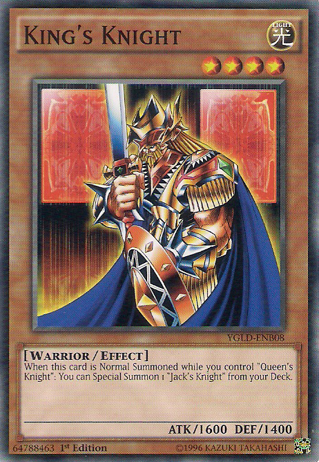 King's Knight [YGLD-ENB08] Common | Jomio and Rueliete's Cards and Comics