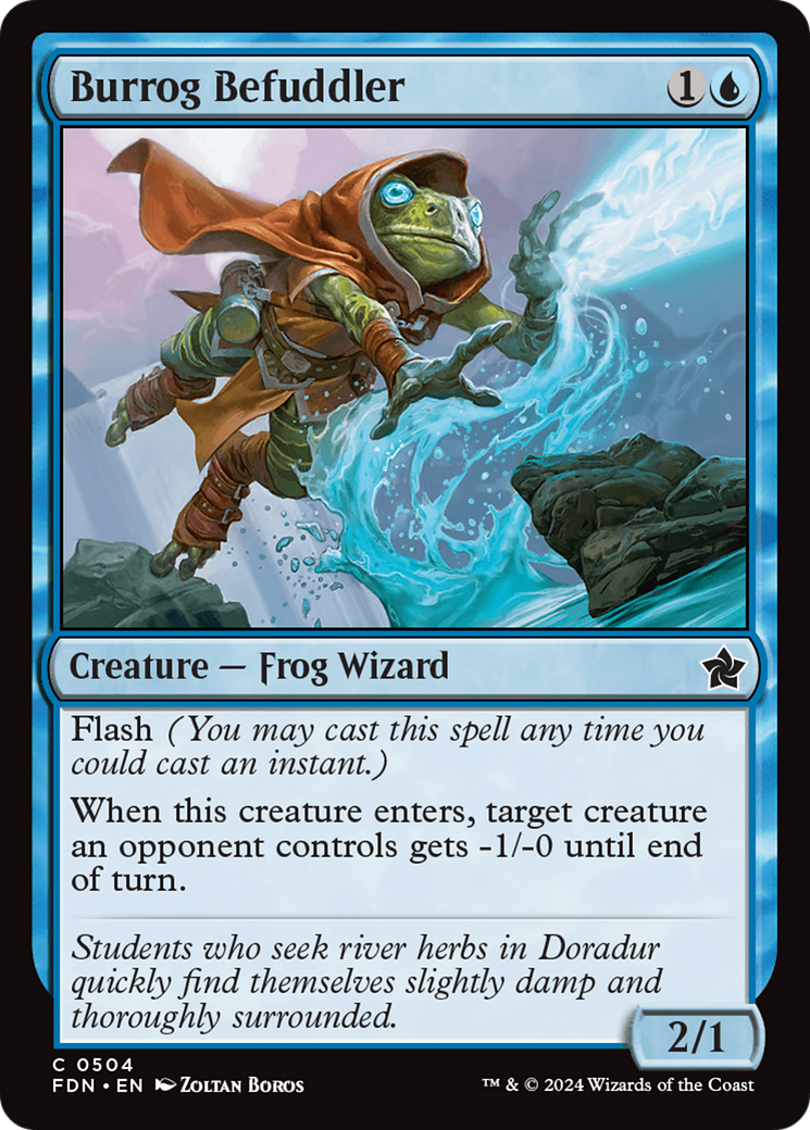 Burrog Befuddler [Foundations] | Jomio and Rueliete's Cards and Comics