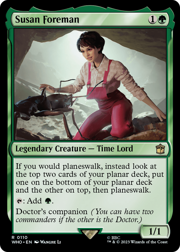 Susan Foreman [Doctor Who] | Jomio and Rueliete's Cards and Comics
