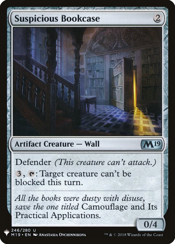 Suspicious Bookcase [Mystery Booster] | Jomio and Rueliete's Cards and Comics