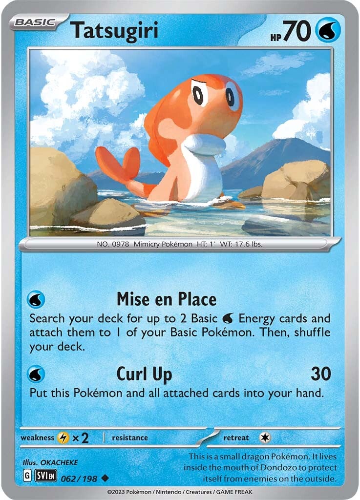 Tatsugiri (062/198) [Scarlet & Violet: Base Set] | Jomio and Rueliete's Cards and Comics