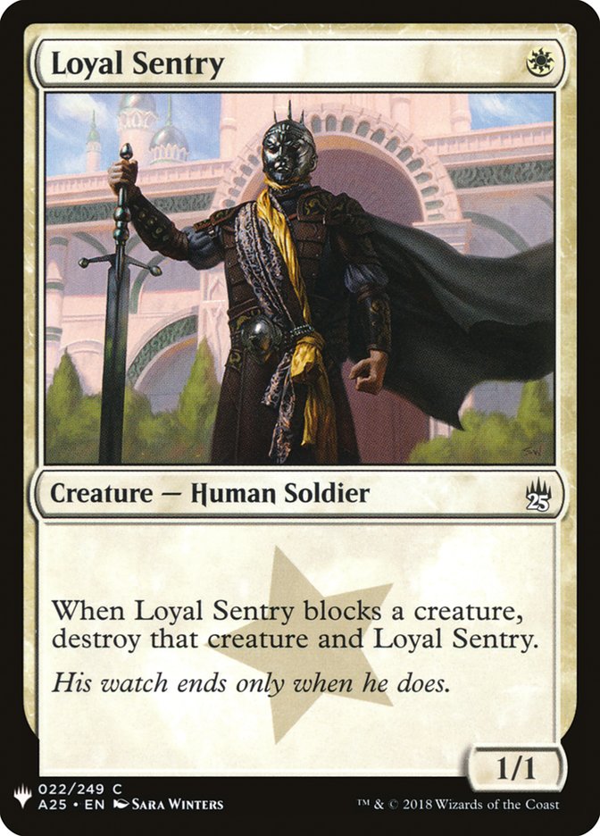Loyal Sentry [Mystery Booster] | Jomio and Rueliete's Cards and Comics