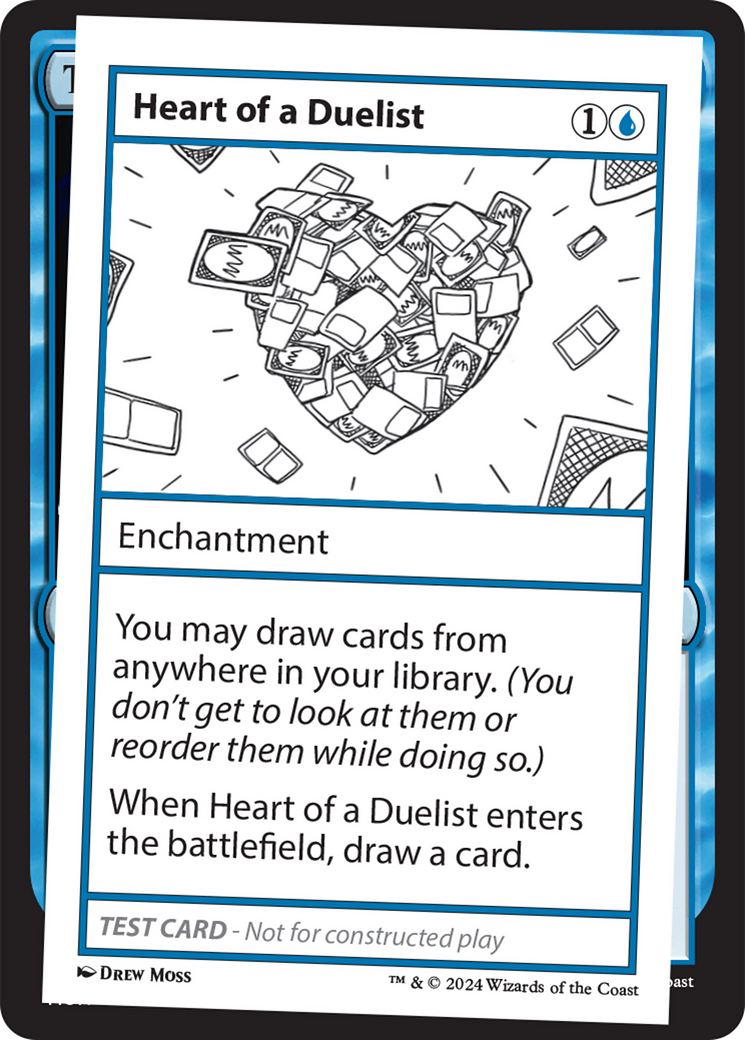 Heart of a Duelist [Mystery Booster 2 Playtest Cards] | Jomio and Rueliete's Cards and Comics