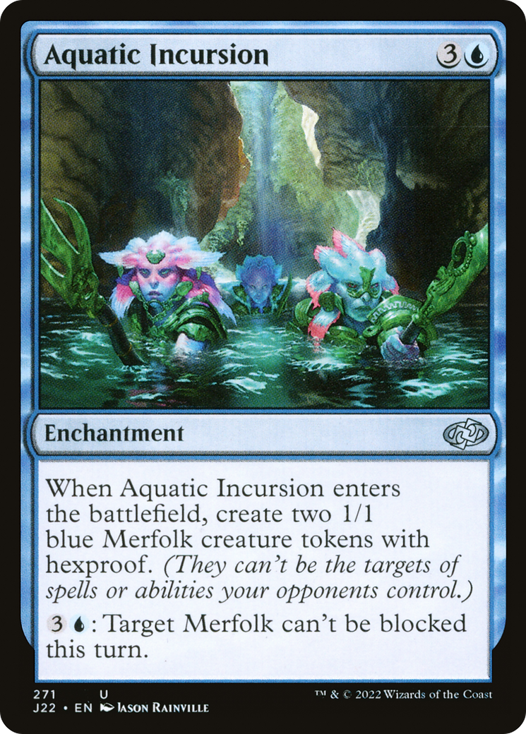 Aquatic Incursion [Jumpstart 2022] | Jomio and Rueliete's Cards and Comics