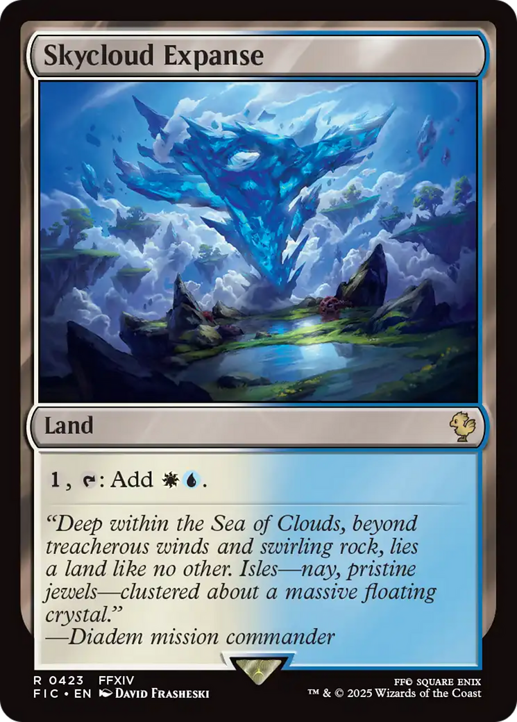 Skycloud Expanse [FINAL FANTASY Commander] | Jomio and Rueliete's Cards and Comics