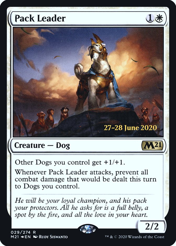 Pack Leader [Core Set 2021 Prerelease Promos] | Jomio and Rueliete's Cards and Comics