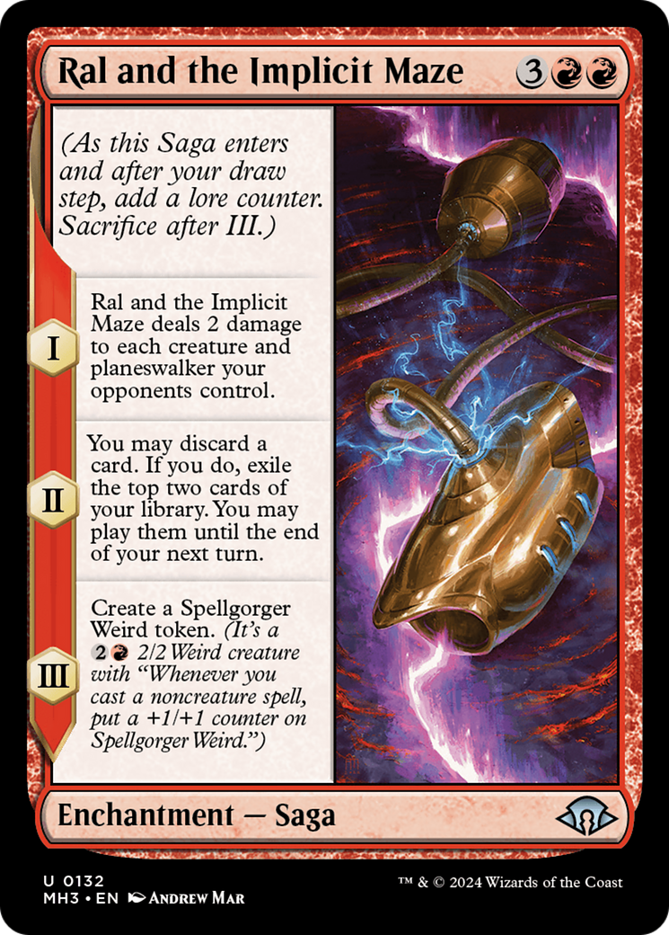 Ral and the Implicit Maze [Modern Horizons 3] | Jomio and Rueliete's Cards and Comics