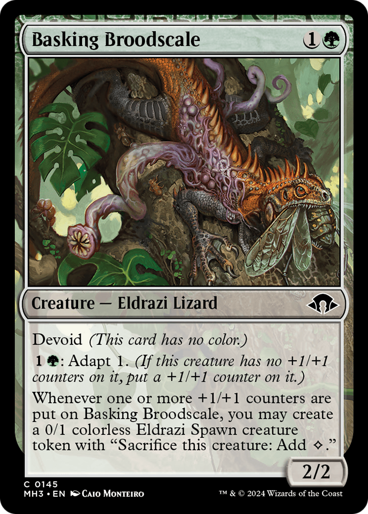 Basking Broodscale [Modern Horizons 3] | Jomio and Rueliete's Cards and Comics