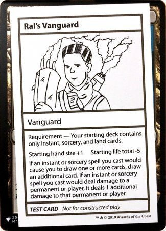 Ral's Vanguard (2021 Edition) [Mystery Booster Playtest Cards] | Jomio and Rueliete's Cards and Comics