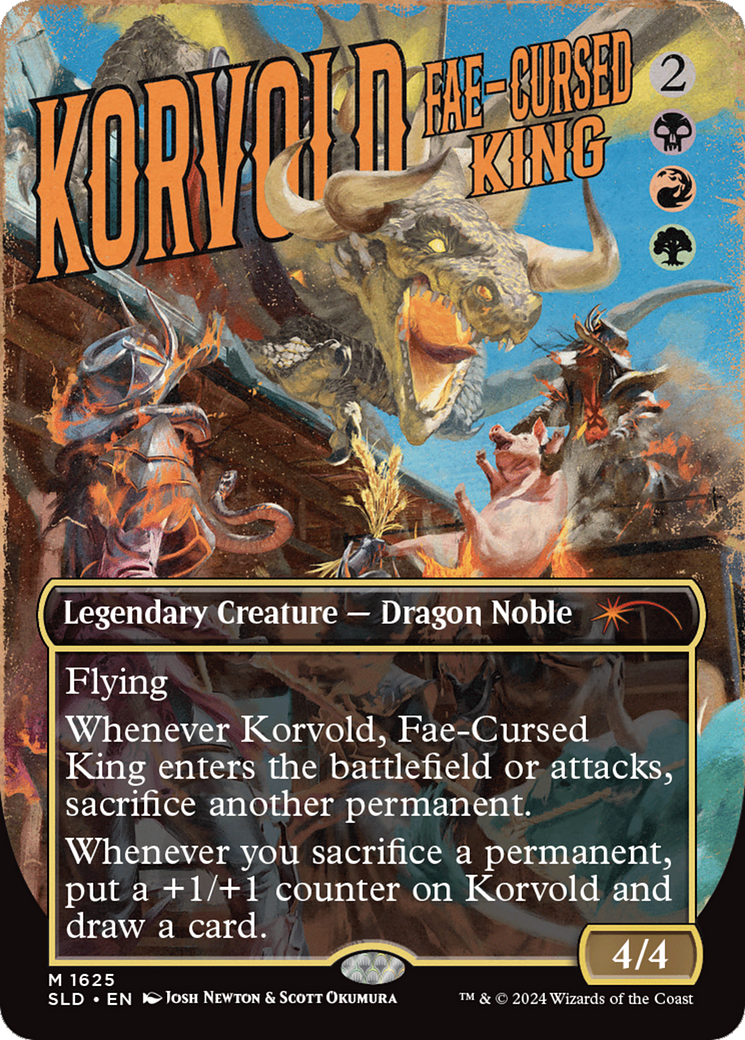 Korvold, Fae-Cursed King [Secret Lair Drop Series] | Jomio and Rueliete's Cards and Comics