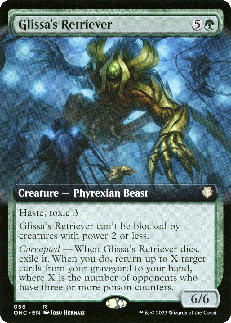 Glissa's Retriever (Extended Art) [Phyrexia: All Will Be One Commander] | Jomio and Rueliete's Cards and Comics