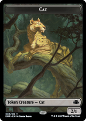 Elephant // Cat (003) Double-Sided Token [Dominaria Remastered Tokens] | Jomio and Rueliete's Cards and Comics