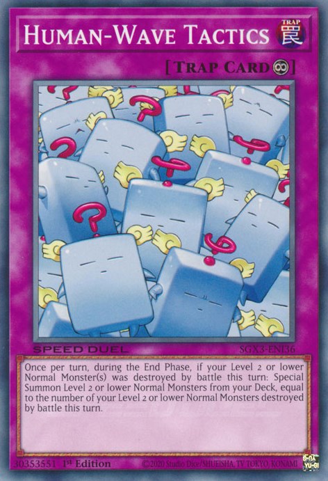 Human-Wave Tactics [SGX3-ENI36] Common | Jomio and Rueliete's Cards and Comics