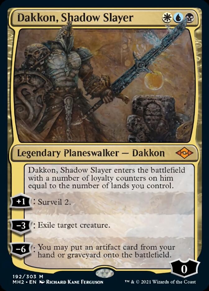 Dakkon, Shadow Slayer [Modern Horizons 2] | Jomio and Rueliete's Cards and Comics