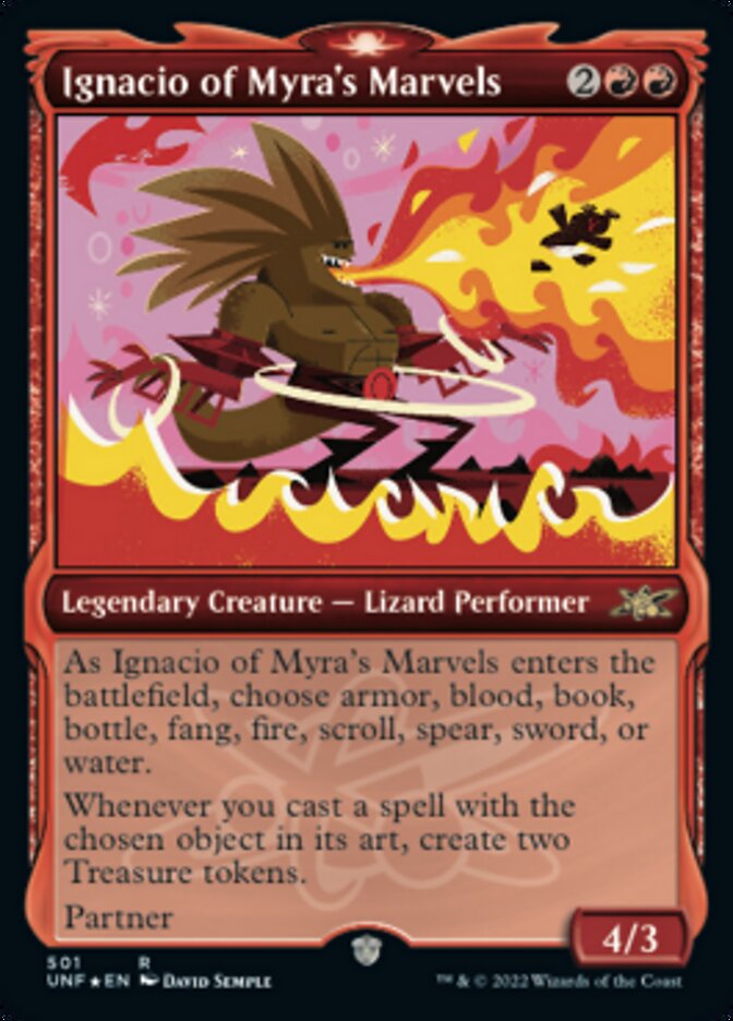 Ignacio of Myra's Marvels (Showcase) (Galaxy Foil) [Unfinity] | Jomio and Rueliete's Cards and Comics