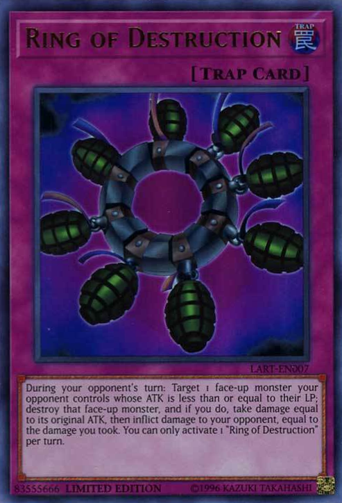 Ring of Destruction [LART-EN007] Ultra Rare | Jomio and Rueliete's Cards and Comics