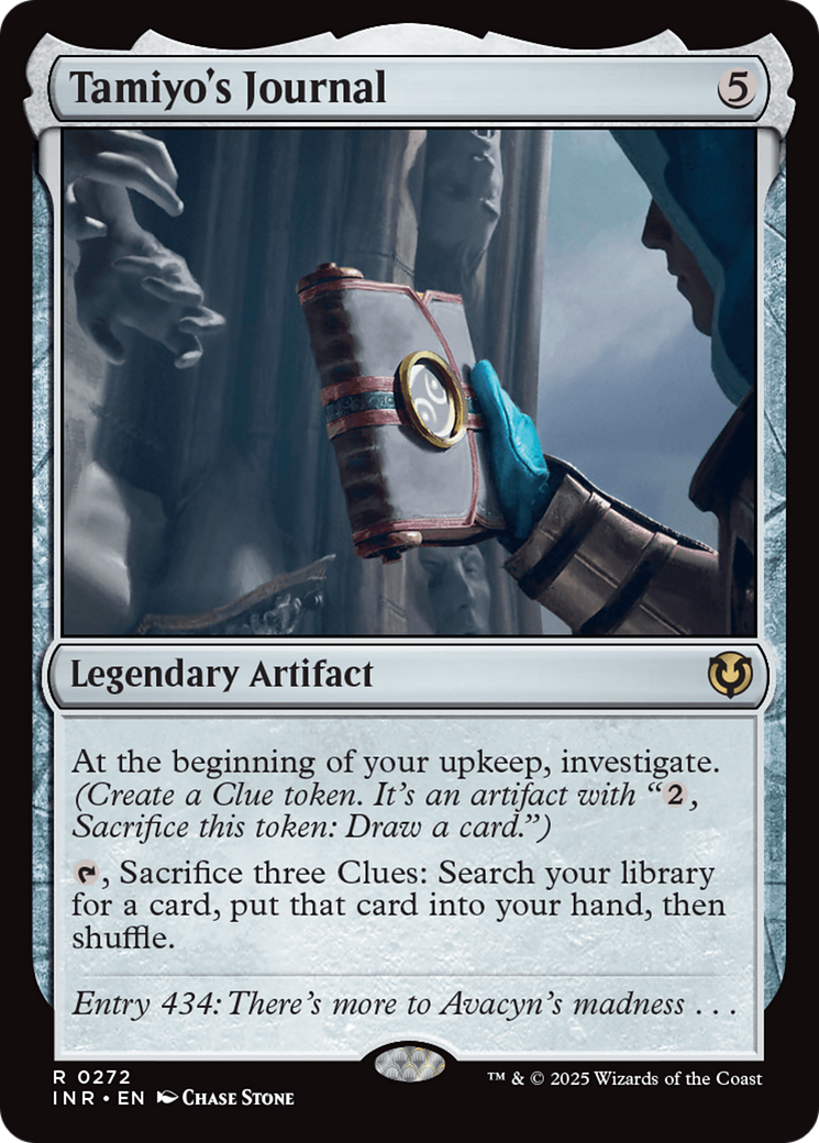 Tamiyo's Journal [Innistrad Remastered] | Jomio and Rueliete's Cards and Comics