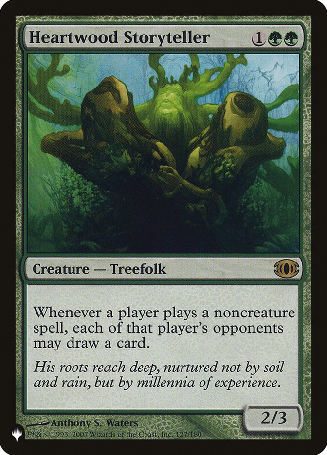Heartwood Storyteller [The List] | Jomio and Rueliete's Cards and Comics
