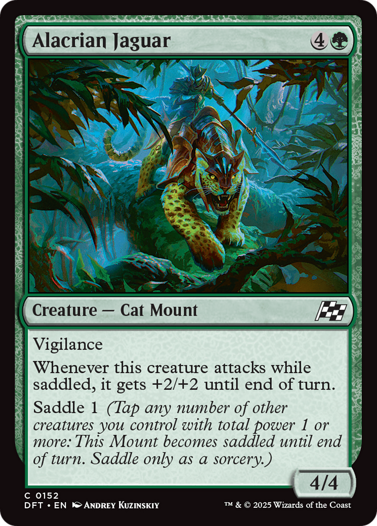 Alacrian Jaguar [Aetherdrift] | Jomio and Rueliete's Cards and Comics