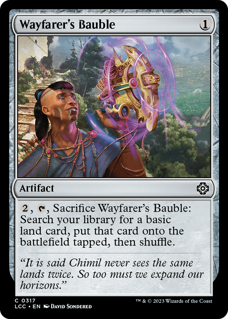 Wayfarer's Bauble [The Lost Caverns of Ixalan Commander] | Jomio and Rueliete's Cards and Comics