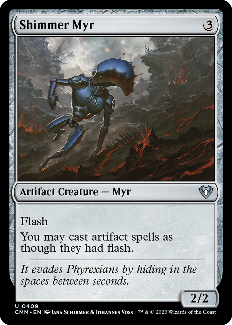 Shimmer Myr [Commander Masters] | Jomio and Rueliete's Cards and Comics