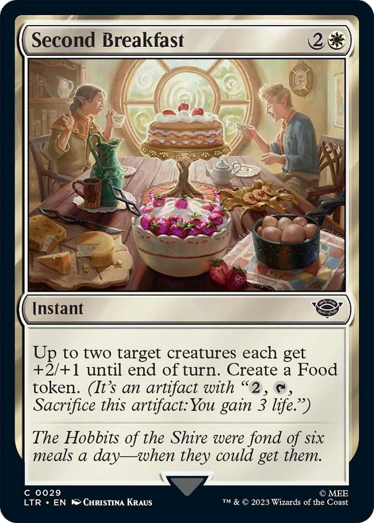 Second Breakfast [The Lord of the Rings: Tales of Middle-Earth] | Jomio and Rueliete's Cards and Comics