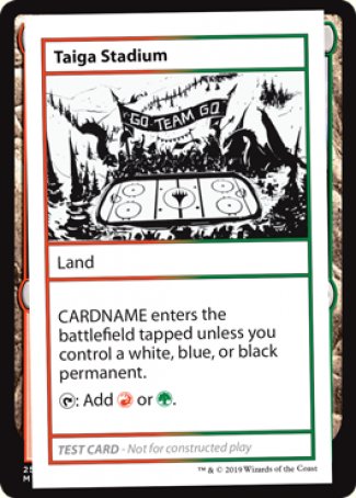 Taiga Stadium (2021 Edition) [Mystery Booster Playtest Cards] | Jomio and Rueliete's Cards and Comics