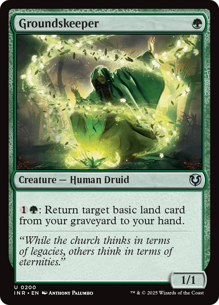 Groundskeeper [Innistrad Remastered] | Jomio and Rueliete's Cards and Comics