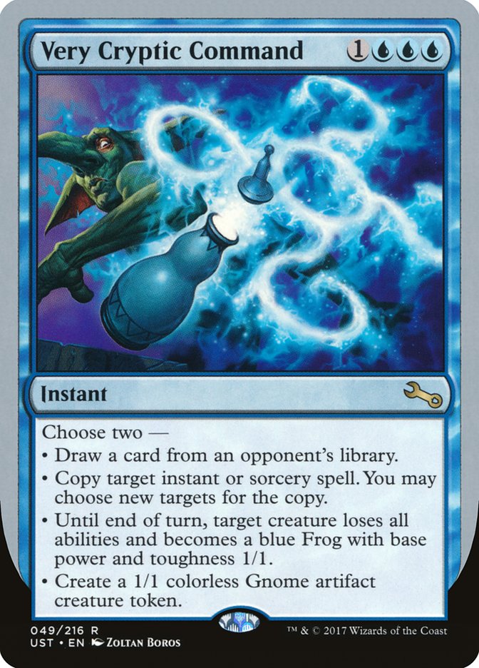 Very Cryptic Command (Draw) [Unstable] | Jomio and Rueliete's Cards and Comics