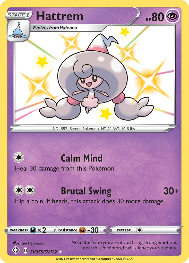 Hattrem (SV055/SV122) [Sword & Shield: Shining Fates] | Jomio and Rueliete's Cards and Comics