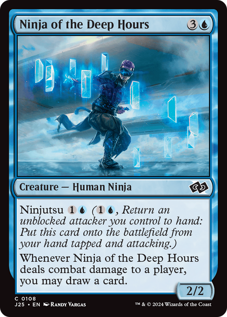 Ninja of the Deep Hours [Foundations Jumpstart] | Jomio and Rueliete's Cards and Comics