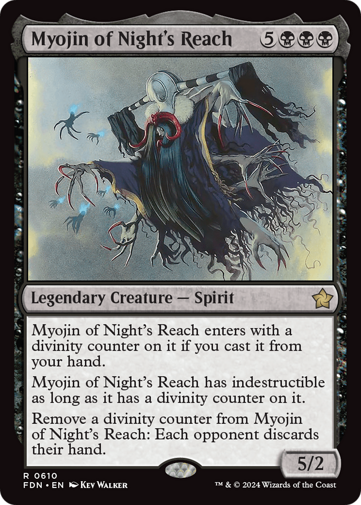 Myojin of Night's Reach [Foundations] | Jomio and Rueliete's Cards and Comics