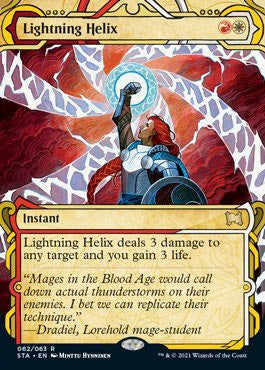 Lightning Helix [Strixhaven: School of Mages Mystical Archive] | Jomio and Rueliete's Cards and Comics