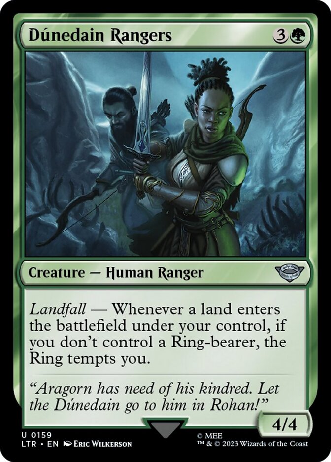 Dunedain Rangers [The Lord of the Rings: Tales of Middle-Earth] | Jomio and Rueliete's Cards and Comics