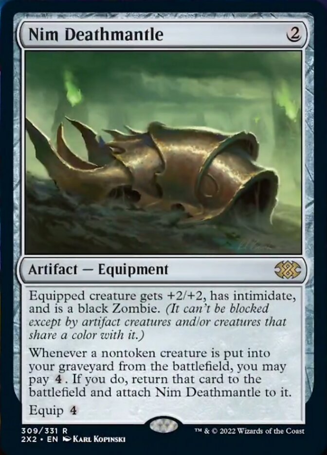 Nim Deathmantle [Double Masters 2022] | Jomio and Rueliete's Cards and Comics