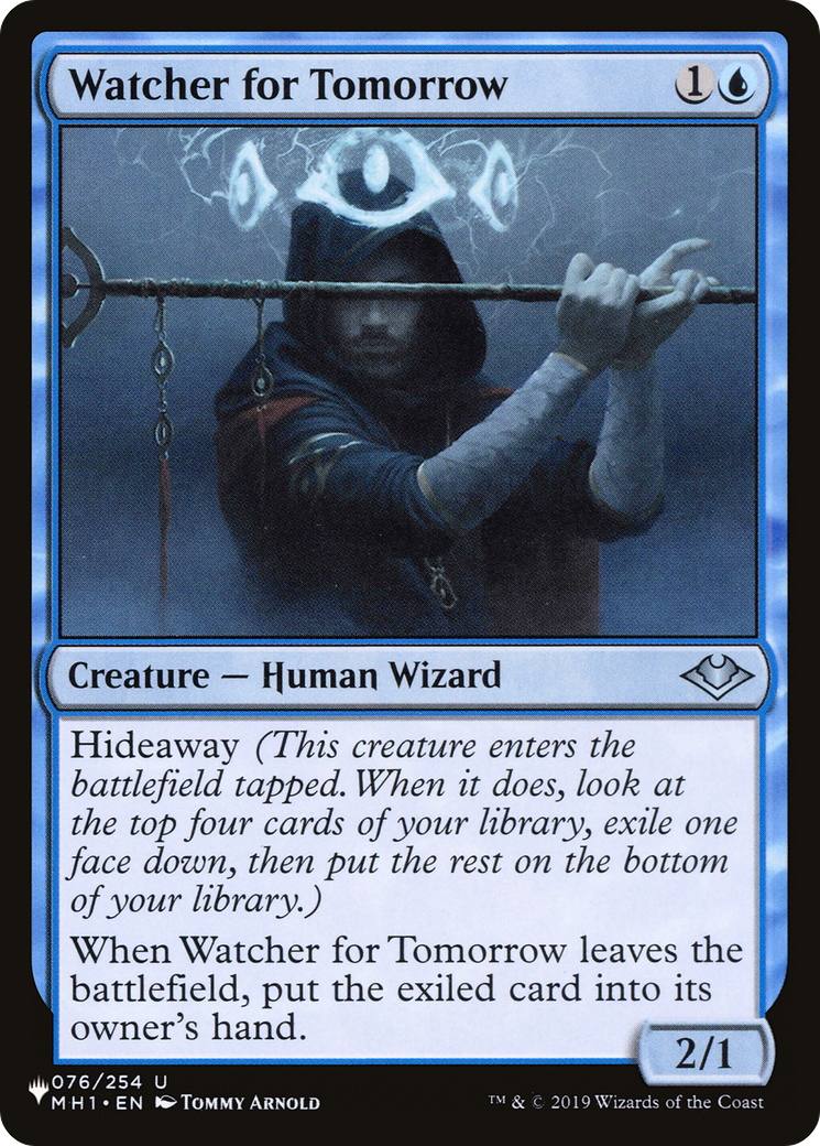 Watcher for Tomorrow [The List] | Jomio and Rueliete's Cards and Comics