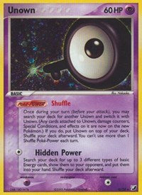 Unown (Q) (Q/28) [EX: Unseen Forces] | Jomio and Rueliete's Cards and Comics