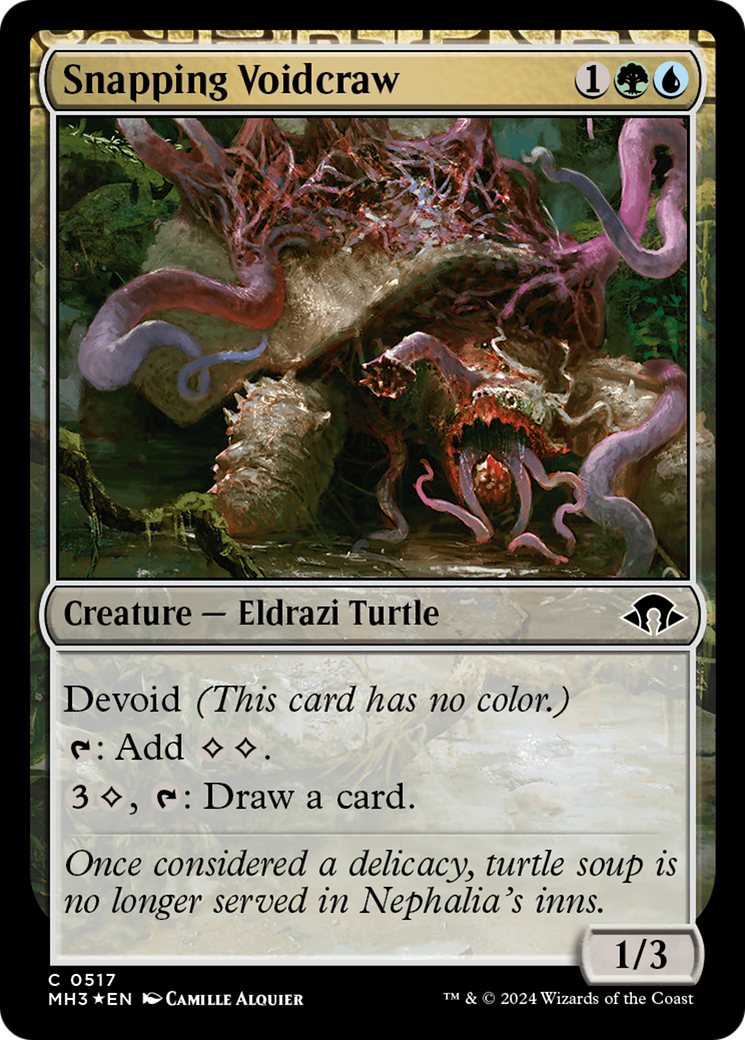 Snapping Voidcraw (Ripple Foil) [Modern Horizons 3] | Jomio and Rueliete's Cards and Comics