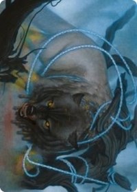 Bind the Monster Art Card [Kaldheim Art Series] | Jomio and Rueliete's Cards and Comics