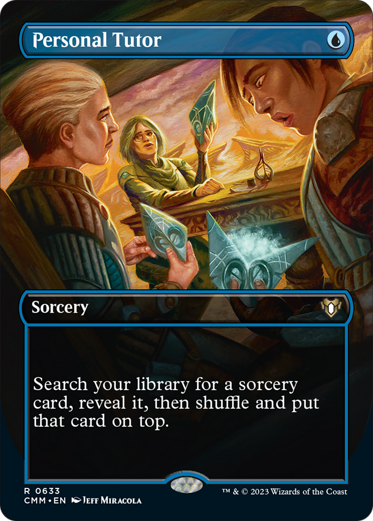 Personal Tutor (Borderless) [Commander Masters] | Jomio and Rueliete's Cards and Comics