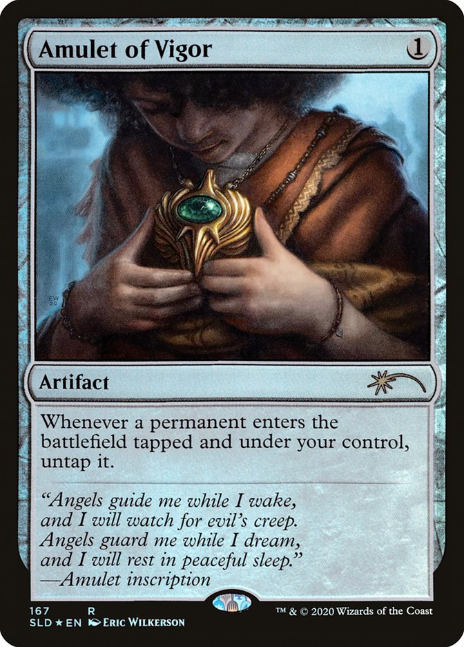 Amulet of Vigor [Secret Lair Drop Series] | Jomio and Rueliete's Cards and Comics