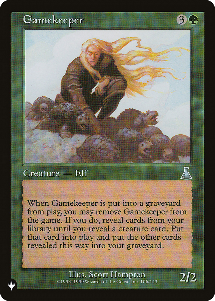 Gamekeeper [The List] | Jomio and Rueliete's Cards and Comics