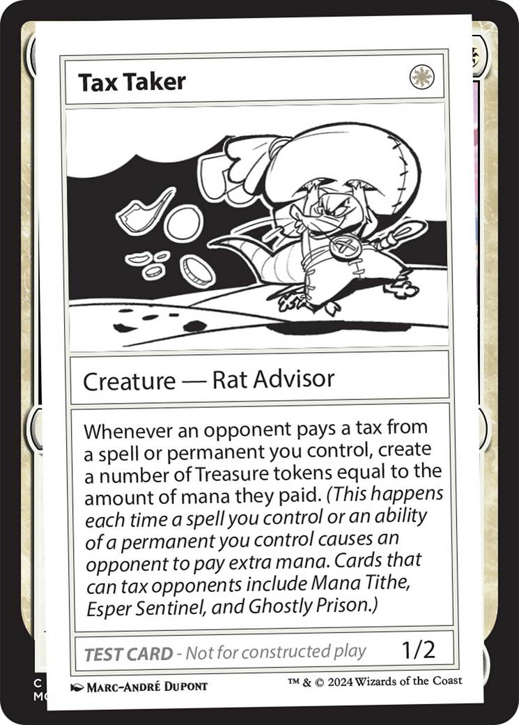 Tax Taker [Mystery Booster 2 Playtest Cards] | Jomio and Rueliete's Cards and Comics