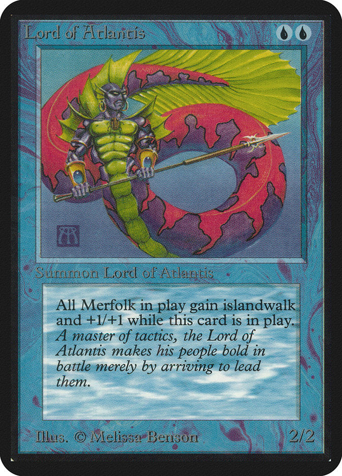 Lord of Atlantis [Alpha Edition] | Jomio and Rueliete's Cards and Comics