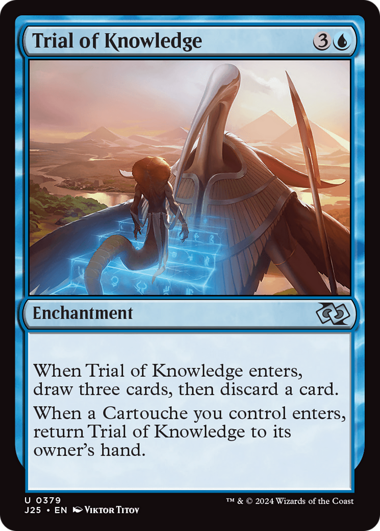 Trial of Knowledge [Foundations Jumpstart] | Jomio and Rueliete's Cards and Comics