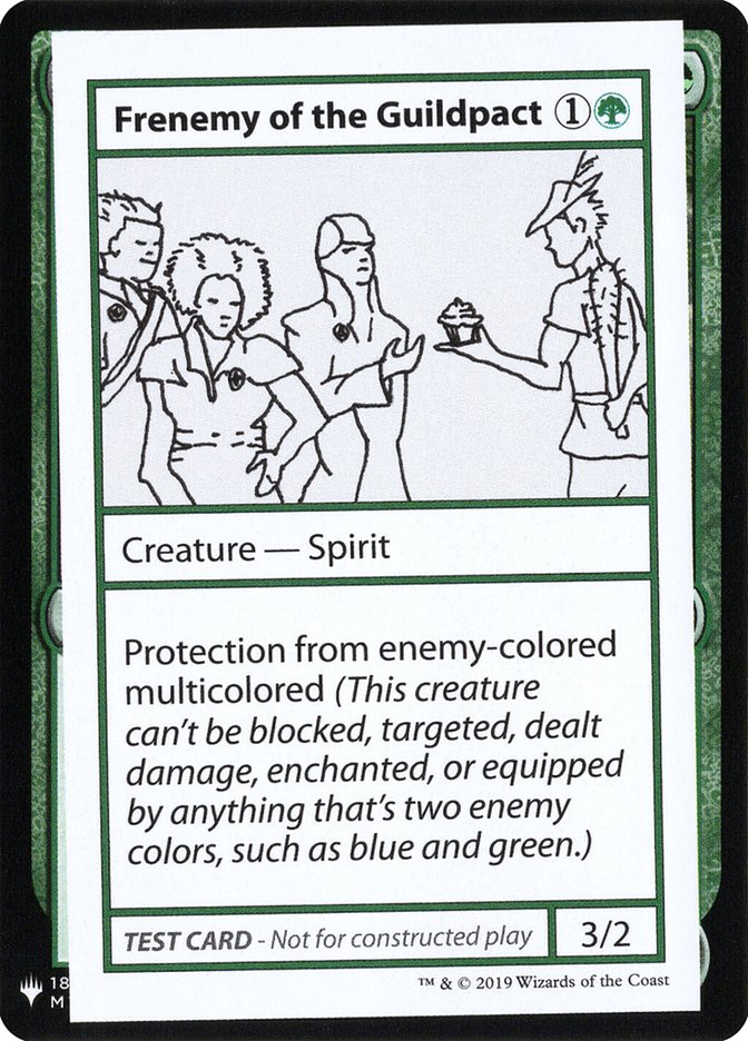 Frenemy of the Guildpact [Mystery Booster Playtest Cards] | Jomio and Rueliete's Cards and Comics