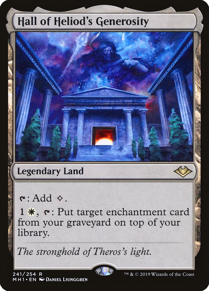 Hall of Heliod's Generosity [Modern Horizons] | Jomio and Rueliete's Cards and Comics